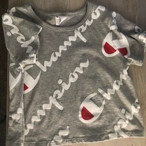 champion crop t-shirt